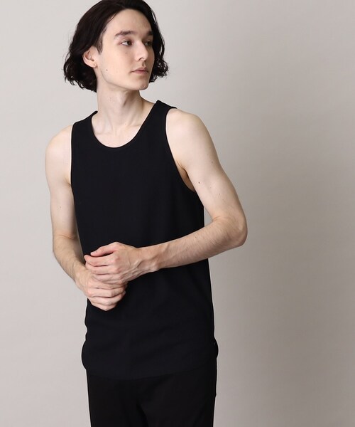 THE SHOP TK （ザ ショップ ティーケー ）の「◆エアドライラウンドタンクトップ（タンクトップ・メンズ・ホワイト/ライトグレー/ブラック・03/04/02）」の12枚目の写真