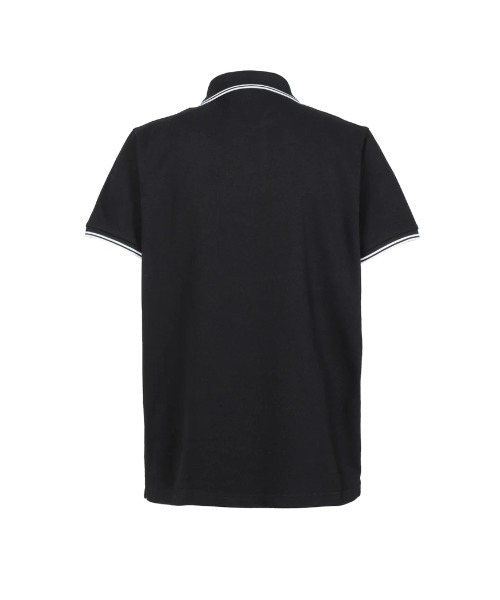 MONCLER（モンクレール）の「SS POLO（ポロシャツ・メンズ・ブラック/ホワイト・XL）」の4枚目の写真