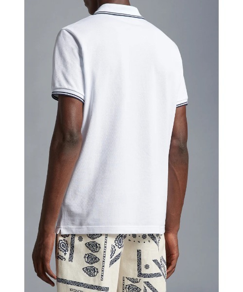 MONCLER（モンクレール）の「SS POLO（ポロシャツ・メンズ・ブラック/ホワイト・XL）」の10枚目の写真