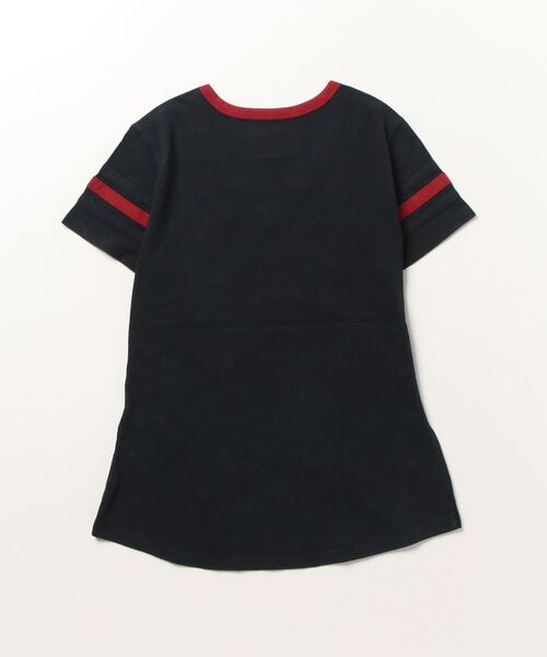 Harley-Davidson（ハーレーダビッドソン）の「アメリカンノッチネックTシャツ（Tシャツ/カットソー・レディース・ブラック・SMALL/MEDIUM/LARGE/X-LARGE/X-SMALL）」の2枚目の写真