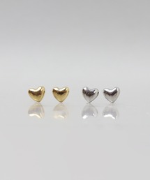 金属アレルギー対応 「ieLS」ステンレス ミニハートピアス