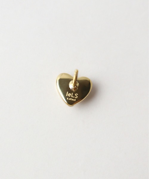 ieLS(イエルズ)の「金属アレルギー対応 「ieLS」ステンレス ミニハートピアス(ピアス(両耳用)・レディース・ゴールド・ONE SIZE)」の4枚目の写真
