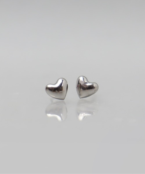 ieLS(イエルズ)の「金属アレルギー対応 「ieLS」ステンレス ミニハートピアス(ピアス(両耳用)・レディース・ゴールド・ONE SIZE)」の5枚目の写真