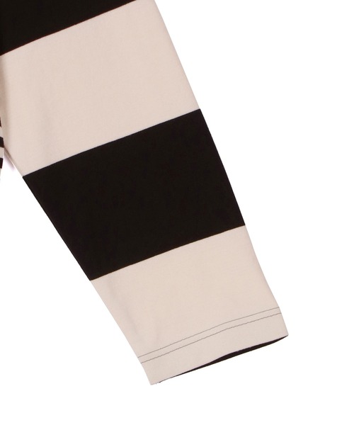 ADAM ET ROPE'（アダムエロペ）の「【G.F.G.S. for ADAM ET ROPE'】別注ボートネックボーダー（Tシャツ/カットソー・レディース・ブラック/ダークグリーン/ワイン・FREE）」の18枚目の写真