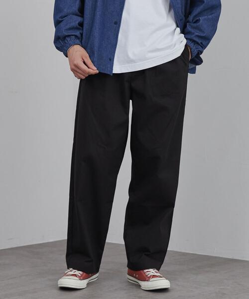 coen（コーエン）の「§ルーズシルエットトラウザーパンツ（チノパンツ・メンズ・ブラック/ベージュ/ネイビー・S/M/L/XL）」の2枚目の写真