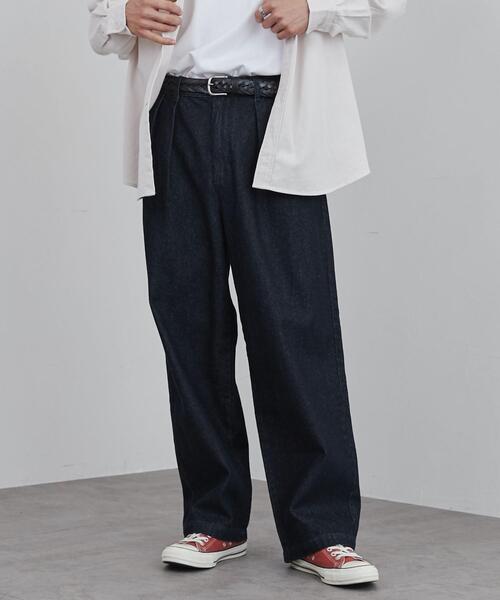 coen（コーエン）の「§ルーズシルエットトラウザーパンツ（チノパンツ・メンズ・ブラック/ベージュ/ネイビー・S/M/L/XL）」の6枚目の写真