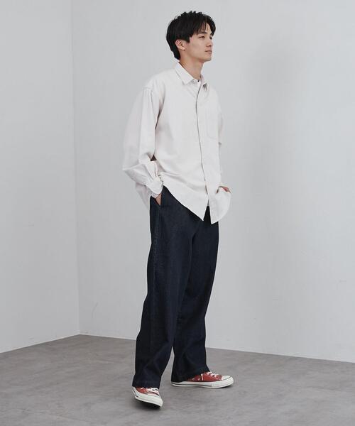 coen（コーエン）の「§ルーズシルエットトラウザーパンツ（チノパンツ・メンズ・ブラック/ベージュ/ネイビー・S/M/L/XL）」の7枚目の写真