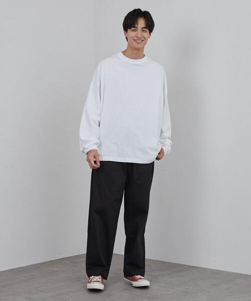 coen（コーエン）の「§ルーズシルエットトラウザーパンツ（チノパンツ・メンズ・ブラック/ベージュ/ネイビー・S/M/L/XL）」の11枚目の写真