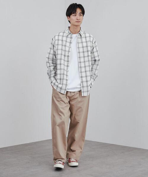 coen（コーエン）の「§ルーズシルエットトラウザーパンツ（チノパンツ・メンズ・ブラック/ベージュ/ネイビー・S/M/L/XL）」の14枚目の写真