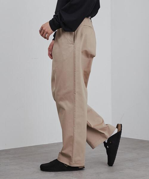 coen（コーエン）の「§ルーズシルエットトラウザーパンツ（チノパンツ・メンズ・ブラック/ベージュ/ネイビー・S/M/L/XL）」の21枚目の写真