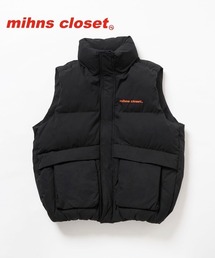 【mihns closet/ミンズクローゼット】23AW パデッドショートベスト