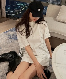 GLAMOROUS JANE | ビジューオーバーサイズTシャツ(Tシャツ/カットソー)