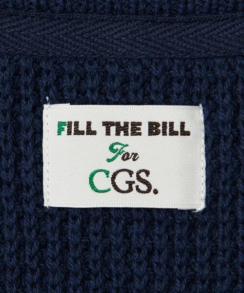 FILL THE BILL - フィルザビル FILL THE BILL ベスト FILL THE BILL（フィルザビル）の「<CGS.×FILL THE BILL> ニット