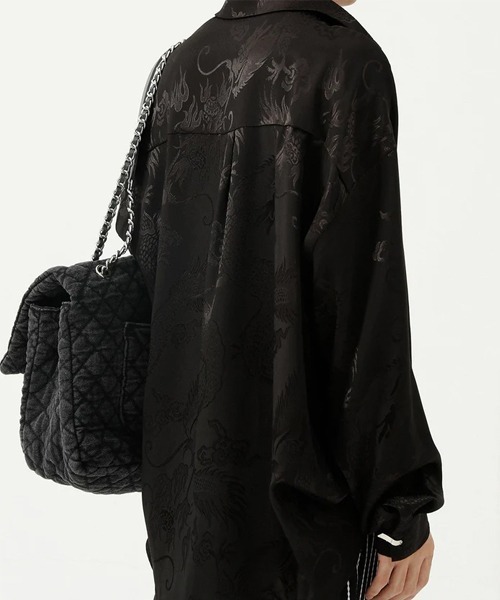 Theater code(シアターコード)の「▲dragon print shirt/ドラゴンプリント 長袖シャツ(シャツ/ブラウス・メンズ・ブラック・L/XL)」の7枚目の写真