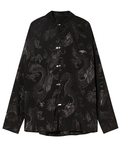 PROPA9ANDA ドラゴンプリント長袖シャツ L PROPA9ANDA ドラゴンプリント長袖シャツ L - メルカリ