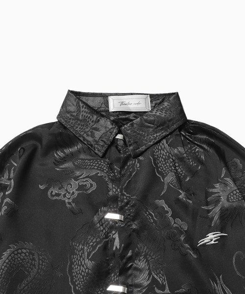 Theater code(シアターコード)の「▲dragon print shirt/ドラゴンプリント 長袖シャツ(シャツ/ブラウス・メンズ・ブラック・L/XL)」の10枚目の写真