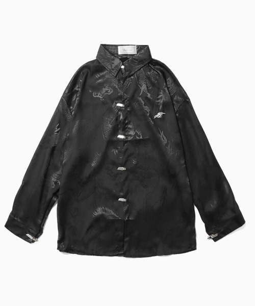 Theater code(シアターコード)の「▲dragon print shirt/ドラゴンプリント 長袖シャツ(シャツ/ブラウス・メンズ・ブラック・L/XL)」の9枚目の写真