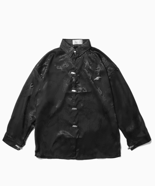 Theater code(シアターコード)の「▲dragon print shirt/ドラゴンプリント 長袖シャツ(シャツ/ブラウス・メンズ・ブラック・L/XL)」の15枚目の写真