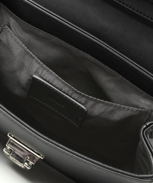 HARE(ハレ)の「フラップハンドルBAG(HARE)(ショルダーバッグ・メンズ・ブラック/ブラック系その他/オフホワイト・FREE)」の19枚目の写真