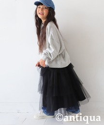 antiqua | ギャザーチュールスカート(スカート)
