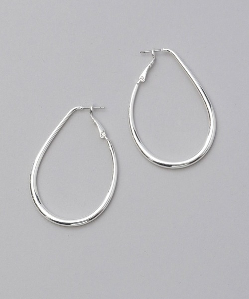 A part by（アパートバイ）の「シズクフープピアス（ピアス（両耳用）・レディース・シルバー/ゴールド・FREE）」の5枚目の写真