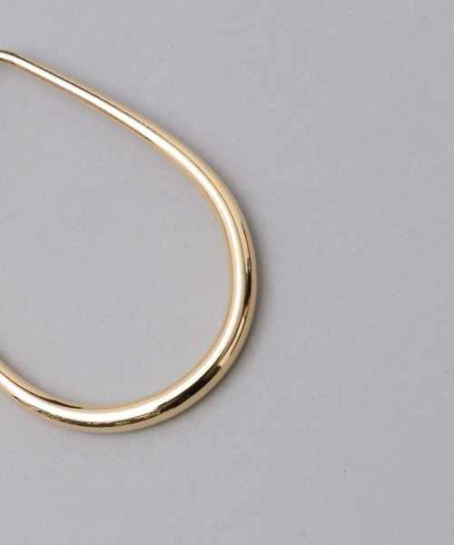A part by（アパートバイ）の「シズクフープピアス（ピアス（両耳用）・レディース・シルバー/ゴールド・FREE）」の9枚目の写真