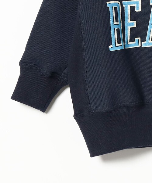GO TO HOLLYWOOD(ゴートゥーハリウッド)の「GO TO HOLLYWOOD × B:MING by BEAMS / 別注 ロゴ スウェット(100~150cm)(スウェット・キッズ・ブラウン系その他3/ネイビー/グレー・L/S/M)」の9枚目の写真