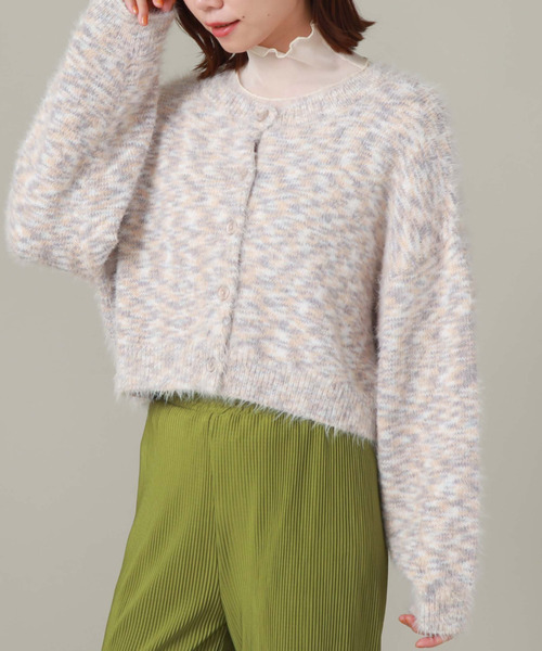 AD2010 archive ファーラインカーディガン ニット セーター AD2010 archive ファーラインカーディガン ニット セーター AD2010