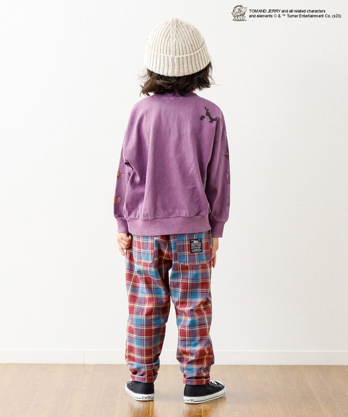 F.O.KIDS(エフオーキッズ)の「F.O.KIDS/エフオーキッズ トムとジェリーコラボ カラフルダイプルオーバー(スウェット・キッズ・パープル/イエロー/エメラルド/チャコール/オレンジ・140/150/130)」の21枚目の写真