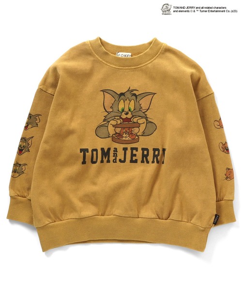 F.O.KIDS(エフオーキッズ)の「F.O.KIDS/エフオーキッズ トムとジェリーコラボ カラフルダイプルオーバー(スウェット・キッズ・パープル/イエロー/エメラルド/チャコール/オレンジ・140/150/130)」の22枚目の写真