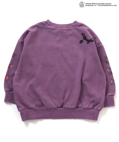 F.O.KIDS(エフオーキッズ)の「F.O.KIDS/エフオーキッズ トムとジェリーコラボ カラフルダイプルオーバー(スウェット・キッズ・パープル/イエロー/エメラルド/チャコール/オレンジ・140/150/130)」の19枚目の写真