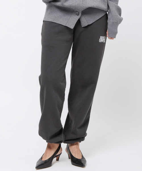 AP STUDIO（エーピーストゥディオ）の「【BRICKS&WOOD/ブリックス アンド ウッド】別注Sweat Pants（その他パンツ・レディース・ブラック・FREE）」の3枚目の写真