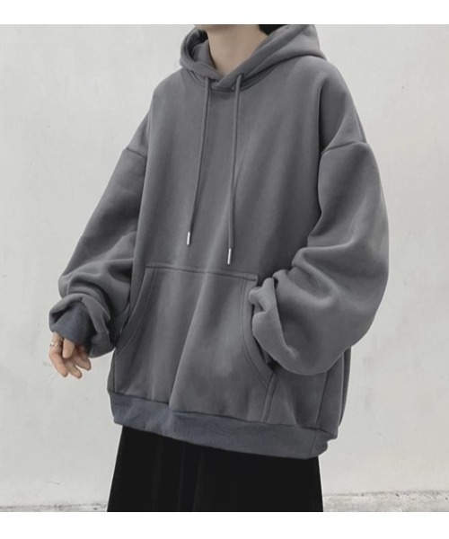 Sakka(サッカ)の「プルオーバースエットパーカー(パーカー・メンズ・ブラック/ダークグレー/レッド/杢グレー/ブルー/ホワイト・XXX-LARGE/XX-LARGE/LARGE/MEDIUM/X-LARGE)」の16枚目の写真
