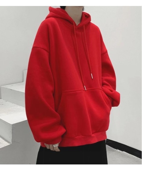 Sakka(サッカ)の「プルオーバースエットパーカー(パーカー・メンズ・ブラック/ダークグレー/レッド/杢グレー/ブルー/ホワイト・XXX-LARGE/XX-LARGE/LARGE/MEDIUM/X-LARGE)」の8枚目の写真