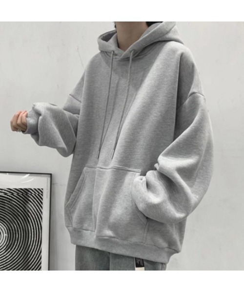 Sakka(サッカ)の「プルオーバースエットパーカー(パーカー・メンズ・ブラック/ダークグレー/レッド/杢グレー/ブルー/ホワイト・XXX-LARGE/XX-LARGE/LARGE/MEDIUM/X-LARGE)」の7枚目の写真