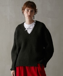 PRANK PROJECT | 【23WINTER PRE ORDER】ロービングニットプルオーバー/Roving Knit Pullover(ニット/セーター)