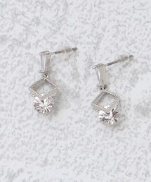 ◆キラキラビジューピアス