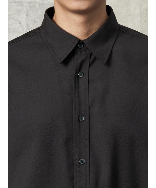 Perfect Suit FActory（パーフェクトスーツファクトリー）の「TOKYO RUN　ライトフィット　カラーシャツ　グリーン/ブラウン（シャツ/ブラウス・メンズ・ブラウン・M/L）」の5枚目の写真