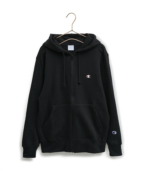 Champion（チャンピオン）の「【Champion/チャンピオン】ジップフーディー（パーカー・レディース・グレー/ブラック・38）」の8枚目の写真