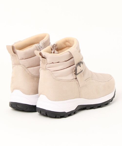 ALETTA（アレッタ）の「防水 あったか ウインター レインブーツ（レインシューズ・レディース・ブラック/ベージュ/グレー・L/LL/S/M）」の4枚目の写真