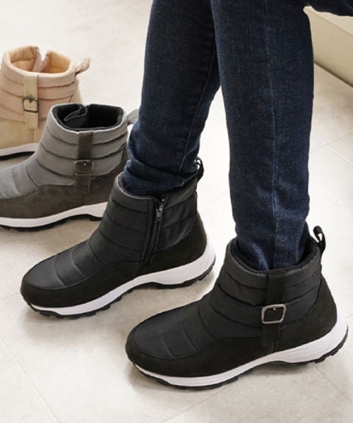 ALETTA（アレッタ）の「防水 あったか ウインター レインブーツ（レインシューズ・レディース・ブラック/ベージュ/グレー・L/LL/S/M）」の8枚目の写真