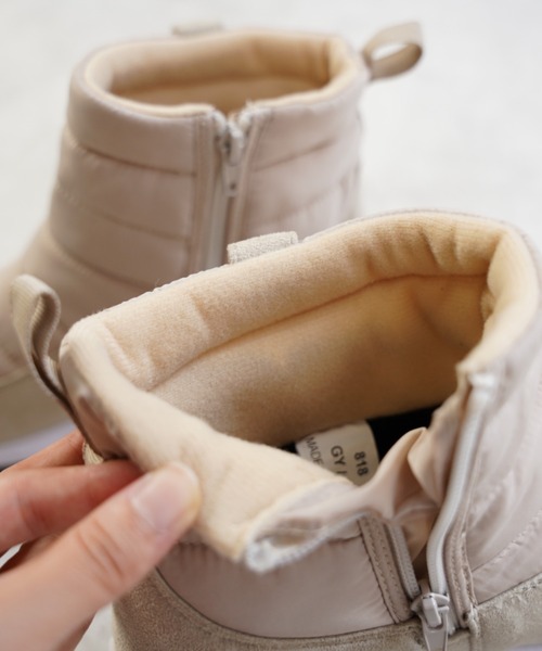 ALETTA（アレッタ）の「防水 あったか ウインター レインブーツ（レインシューズ・レディース・ブラック/ベージュ/グレー・L/LL/S/M）」の15枚目の写真