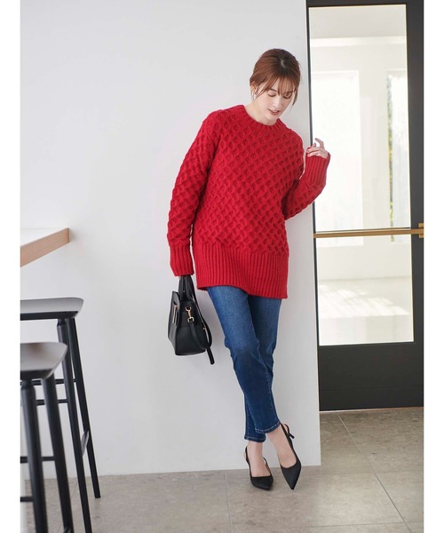 fifth（フィフス）の「ストレッチスキニーパンツ（デニムパンツ・レディース・ブルー/ネイビー・S/M）」の6枚目の写真