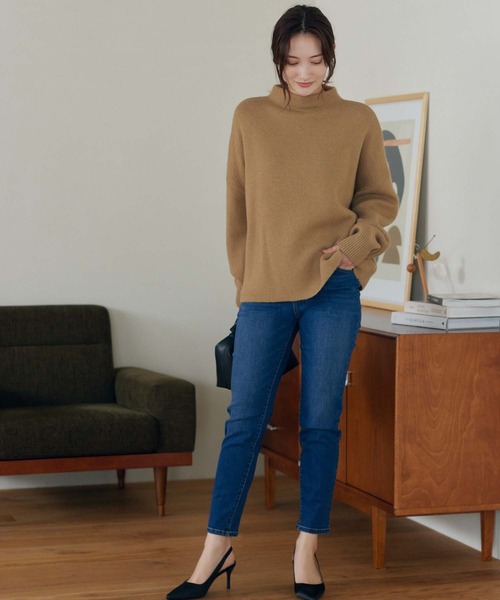 fifth（フィフス）の「ストレッチスキニーパンツ（デニムパンツ・レディース・ブルー/ネイビー・S/M）」の8枚目の写真