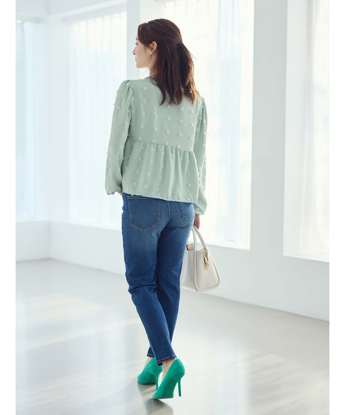 fifth（フィフス）の「ストレッチスキニーパンツ（デニムパンツ・レディース・ブルー/ネイビー・S/M）」の16枚目の写真