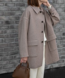 FORK&SPOON | FORK&SPOON　バルカラーミドルコート(その他アウター)