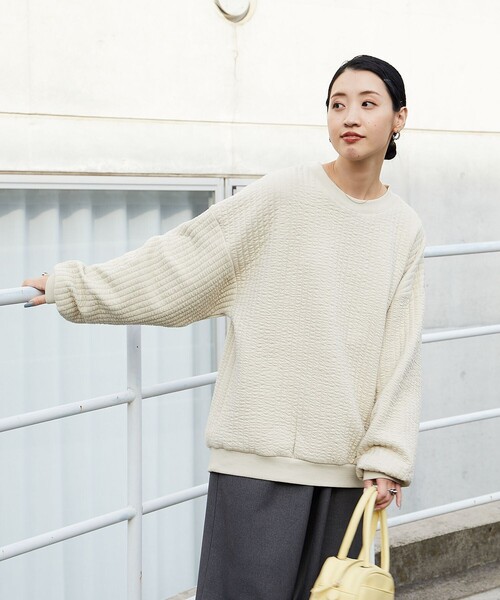 キルトジャガード　スウェット FREAK'S STORE（フリークスストア）の「田辺あゆみ × FREAK'S