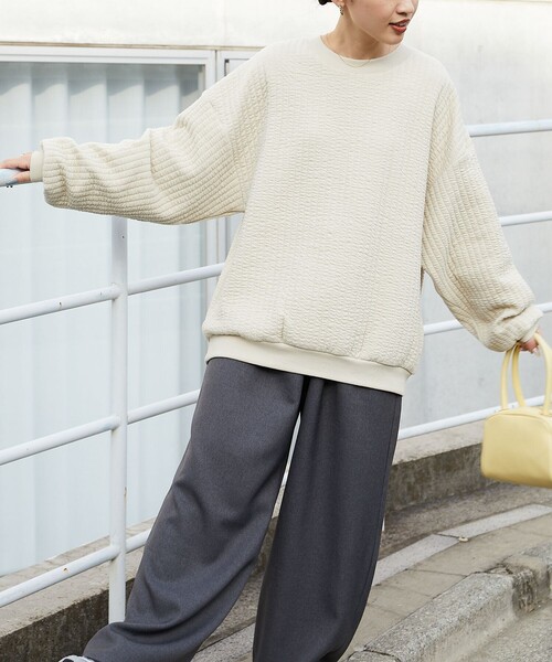 キルトジャガード　スウェット FREAK'S STORE（フリークスストア）の「田辺あゆみ × FREAK'S