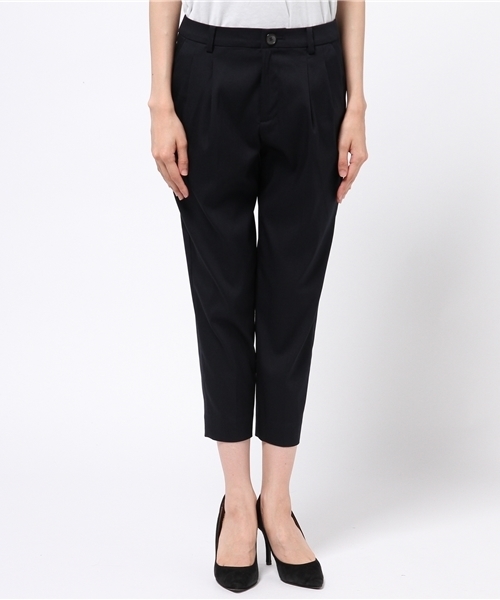 Noble（ノーブル）の「【追加】Ten/Nyツイル タックパンツ◆（その他パンツ・レディース・ブルー系その他/ネイビー/ピンク系その他・36/40/38/34）」の7枚目の写真