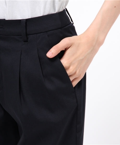 Noble（ノーブル）の「【追加】Ten/Nyツイル タックパンツ◆（その他パンツ・レディース・ブルー系その他/ネイビー/ピンク系その他・36/40/38/34）」の12枚目の写真